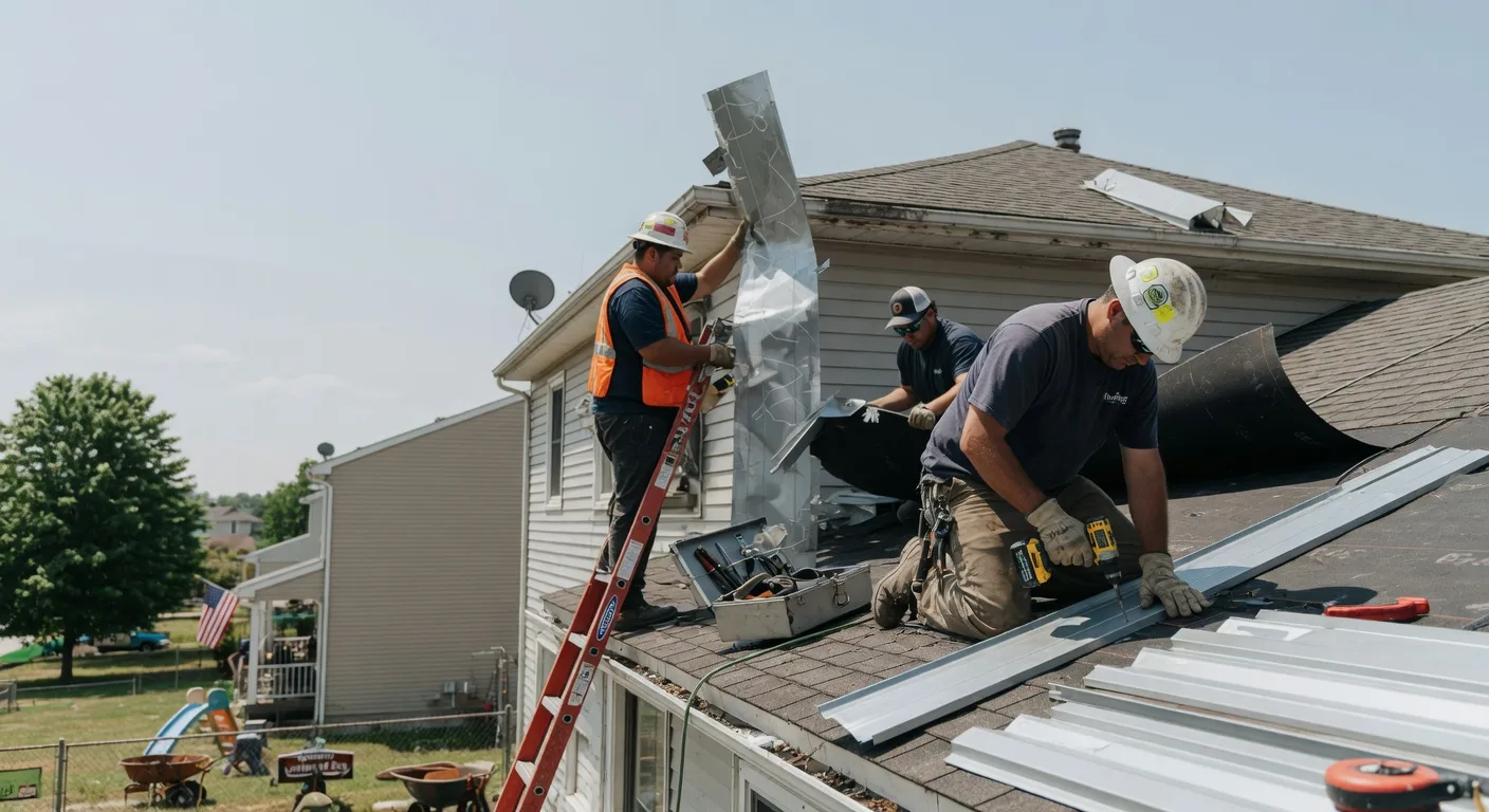 Metal Roof Repair in Lairdsville, PA